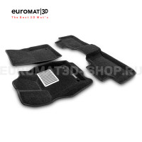Текстильные 3D коврики Euromat3D Lux в салон для Jeep Grand Cherokee (..