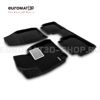 Текстильные 3D коврики Euromat3D Lux в салон для Kia Cerato (2013-2018) № EM3D-002921 Текстильные 3D коврики Euromat3D Lux в салон для Kia Cerato (2013-2018) № EM3D-002921