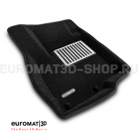 Текстильные 3D коврики Euromat3D Lux в салон для Mitsubishi ASX (2010-) № EM3D-003600