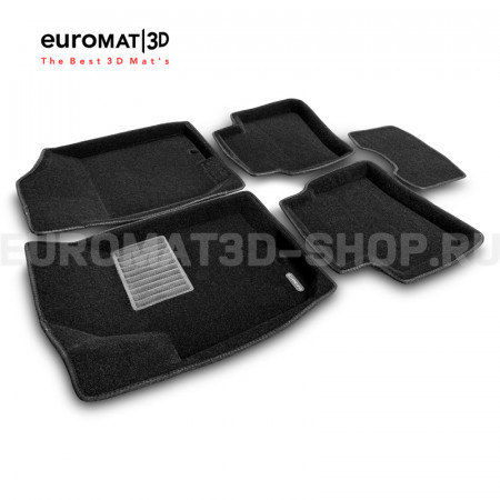 Текстильные 3D коврики Euromat3D Business в салон для Kia Cerato (2010-2013) № EMC3D-002722 Текстильные 3D коврики Euromat3D Business в салон для Kia Cerato (2010-2013) № EMC3D-002722