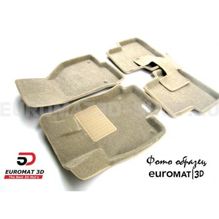 Текстильные 3D коврики Euromat3D Business в салон для Renault Koleos (2008-2016) № EMC3D-004205T Бежевые Текстильные 3D коврики Euromat3D Business в салон для Renault Koleos (2008-2016) № EMC3D-004205T Бежевые