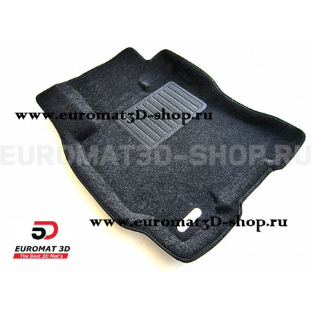 Текстильные 3D коврики Euromat3D Business в салон для Toyota Prius 20 (2003-2009) № EMC3D-005129
