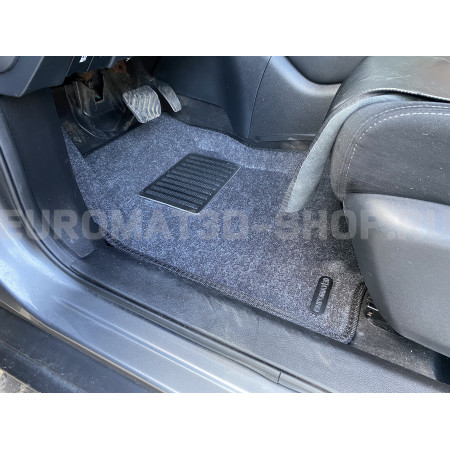Текстильные 3D коврики Euromat3D Lux в салон для Nissan X-Trail (T32) (2015-2020) № EM3D-003724G Серые Текстильные 3D коврики Euromat3D Lux в салон для Nissan X-Trail (T32) (2015-2020) № EM3D-003724G Серые