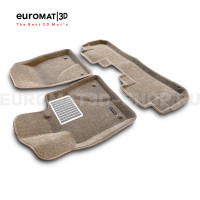 Текстильные 3D коврики Euromat3D Lux в салон для Lexus RX (2016-2022) № EM3D-003212T Бежевые Текстильные 3D коврики Euromat3D Lux в салон для Lexus RX (2016-2022) № EM3D-003212T Бежевые