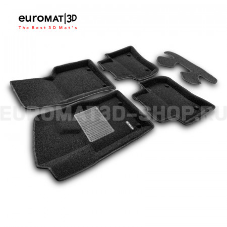 Текстильные 3D коврики Euromat3D Premium в салон для Land Rover Range Rover Velar (2017-) № EMPR3D-002753 Текстильные 3D коврики Euromat3D Premium в салон для Land Rover Range Rover Velar (2017-) № EMPR3D-002753