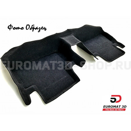Текстильные 5D коврики с высоким бортом Euromat3D в салон для Land Rover Discovery III (2005-2009) № EM5D-003100