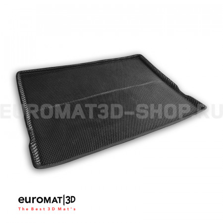 3D EVA коврик в багажник Euromat3D для Volkswagen Tiguan (2017-2024) № EMT3DEVA-005415